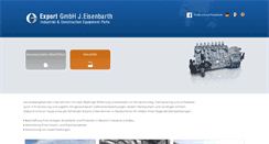 Desktop Screenshot of exportgmbh2.com